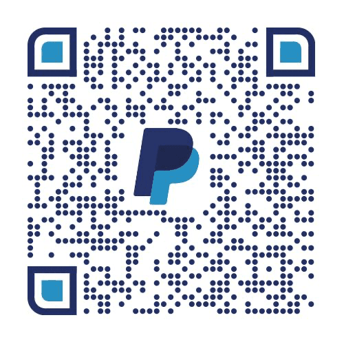 PayPal QR code to donate to ICCC
